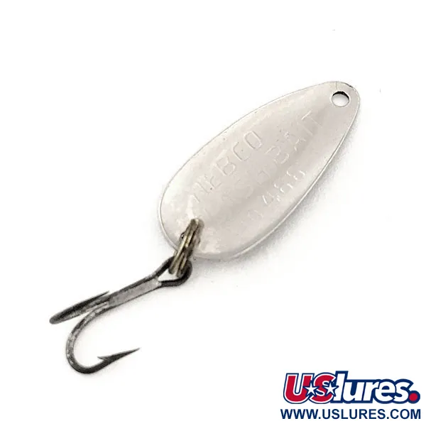 Nebco FlashBait 466 Blinker, Schwarz/Weiß/Nickel, 1g, Ultralight, #12114