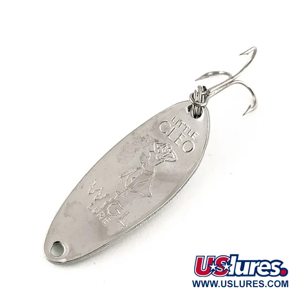 Seneca Little Cleo (Hula Girl) Blinker, Perlweiß/Grün, 10g, #12164