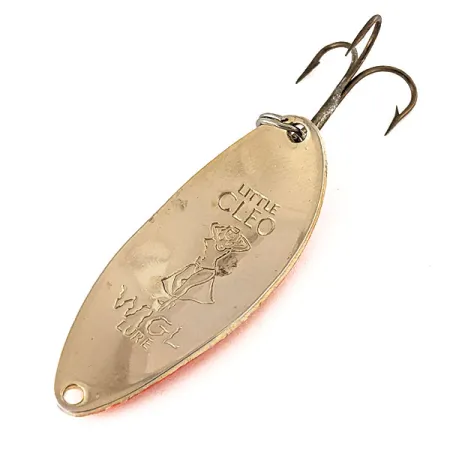 Little Cleo (Hula Girl) Blinker, Gold / Orange, 14g, Hula Girl, #12166