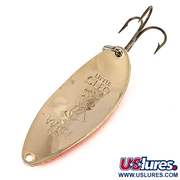 Little Cleo (Hula Girl) Blinker, Gold / Orange, 14g, Hula Girl, #12166