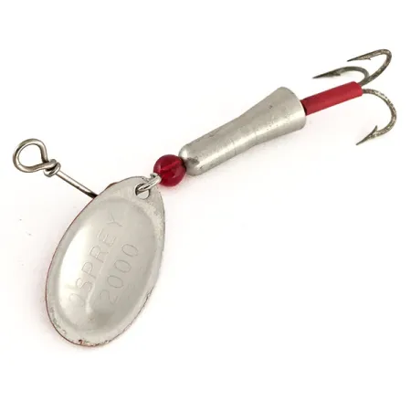 Eppinger Dardevle Osprey Notangle Spinner, Rot/Weiß/Nickel, 5g, #12200