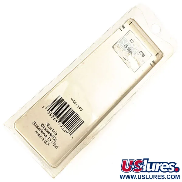 Weedless Silverlake Minnow Blinker, Gold, 7g, Krautschutz, #12201