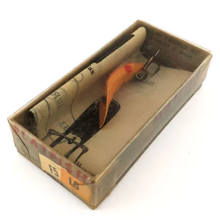 Helin Flatfish F5 Wobbler, LO Orange, 2g, Unbenutzt, #12205