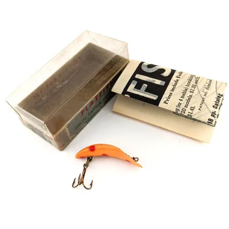 Helin Flatfish F5 Wobbler, LO Orange, 2g, Unbenutzt, #12205