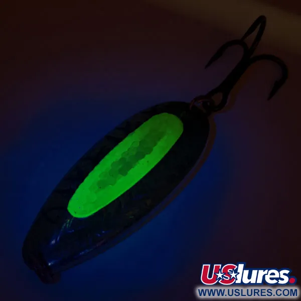 Blue Fox Rattlin Pixee Blinker, Gelb/Blau, 24g, UV-Einsatz, #12216