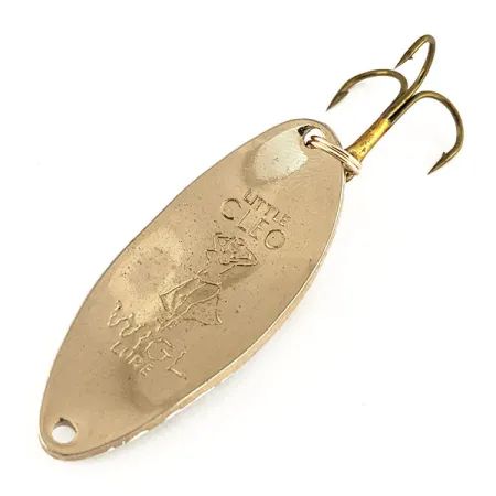 Seneca Little Cleo (Hula Girl) Blinker, Gold/Weiß/Schwarz, 18g, #12219