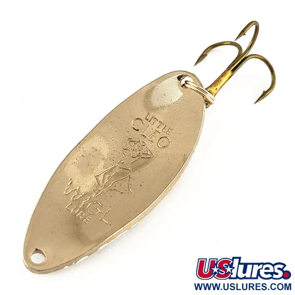 Seneca Little Cleo (Hula Girl) Blinker, Gold/Weiß/Schwarz, 18g, #12219