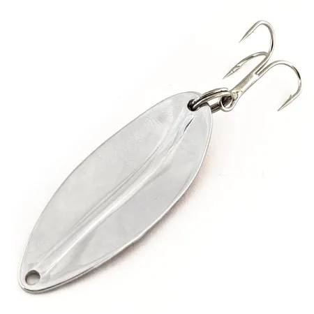 TODDCO Main liner Blinker, Nickel/Dunkelrot, 12,5g, Längssteg, #12221