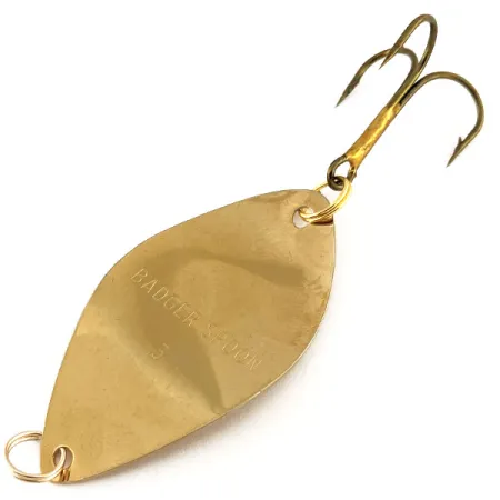 Seneca Badger Spoon 3 Blinker, Gold, 7g, Bronzierter Drilling, #12231