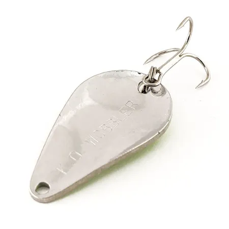 Acme K.O. Wobbler UV Blinker, Nickel / Grün, 14g, UV-aktiv, #12259