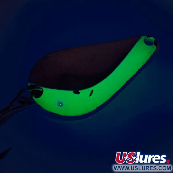 Acme K.O. Wobbler UV Blinker, Nickel / Grün, 14g, UV-aktiv, #12259