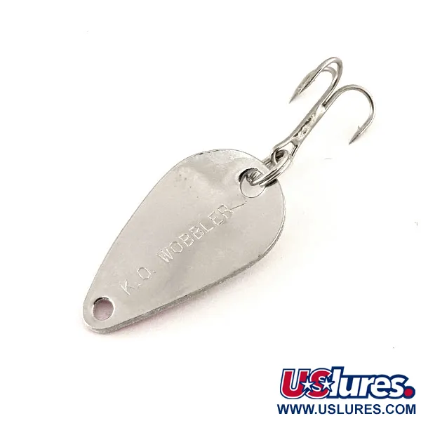 Acme K.O. Wobbler Blinker, White Pearl / Rot / Nickel, 3,5g, #12260