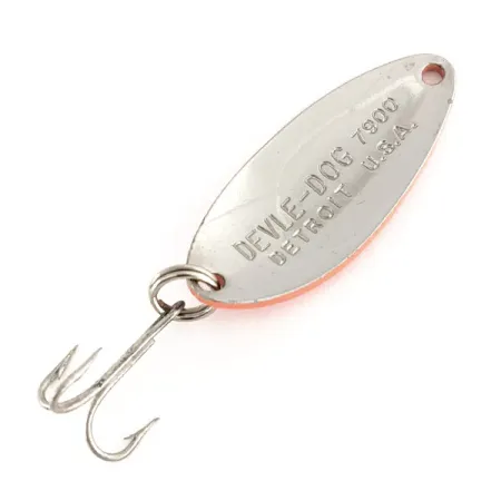 Eppinger Dardevle Devle Dog 7900 UV Blinker, Rot / Nickel, 7g, #12262