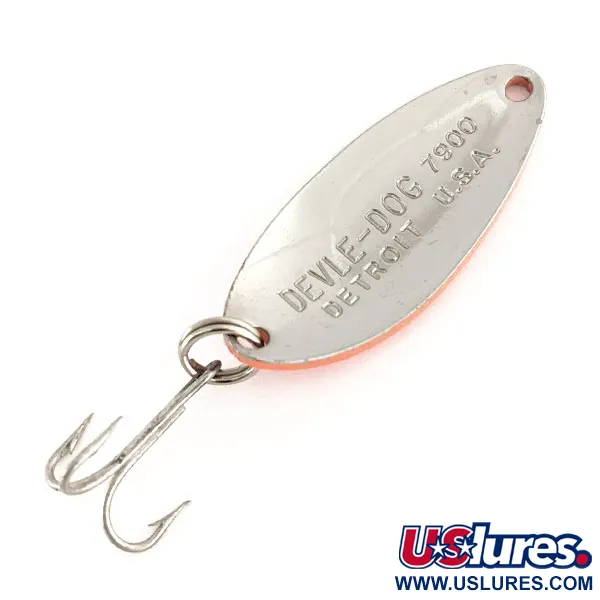 Eppinger Dardevle Devle Dog 7900 UV Blinker, Rot / Nickel, 7g, #12262