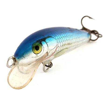 Rapala Original Floater F5 Wobbler, Blau/Silber, 2,5g, Balsa, #12279