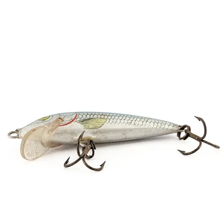 Rapala Original Floater F5 Wobbler, Blau/Silber, 2,5g, Balsa, #12279
