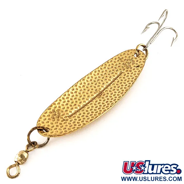 Williams Wabler Blinker, Gehämmertes Gold, 18g, Längsrippe, #12284