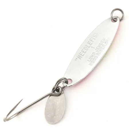 Luhr Jensen Needlefish 1 Schlepplöffel, Pink/Weiß/Gelb, 2g, UV, #12319