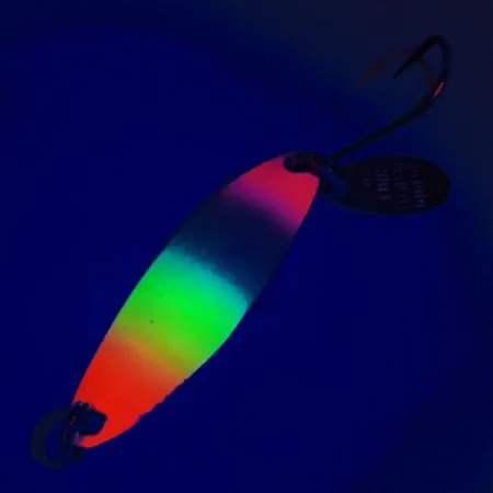 Luhr Jensen Needlefish 1 Schlepplöffel, Pink/Weiß/Gelb, 2g, UV, #12319