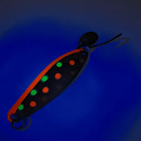 Luhr Jensen Needlefish 2 UV Blinker, Regenbogenforelle, 3g, UV, #12323