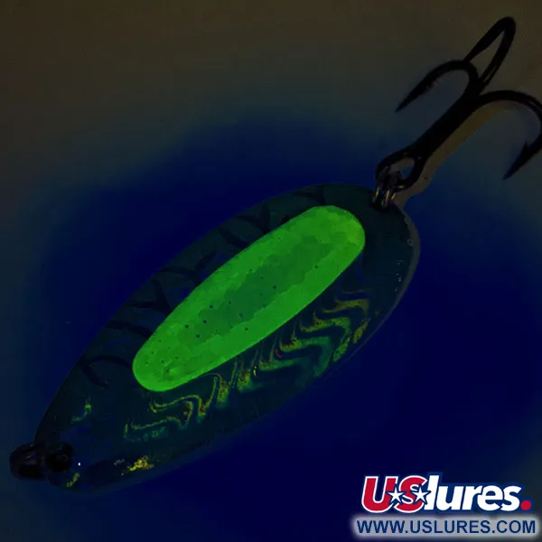 Blue Fox Rattlin Pixee Blinker, Rainbow Herring / Yellow, 24g, #12336