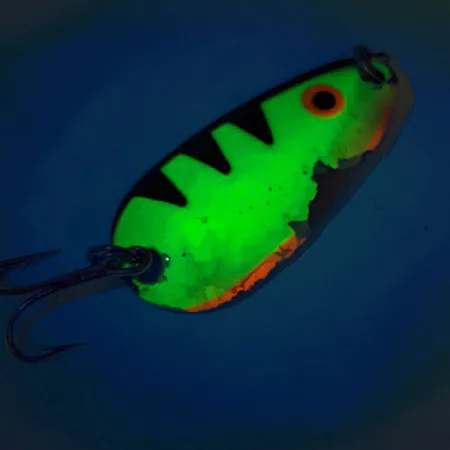 Len Thompson #8 UV Blinker, Fire Tiger, 7g, UV-aktiv, #12339