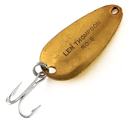 Len Thompson #8 Blinker, Five of Diamonds, 7g, Messing, #12340