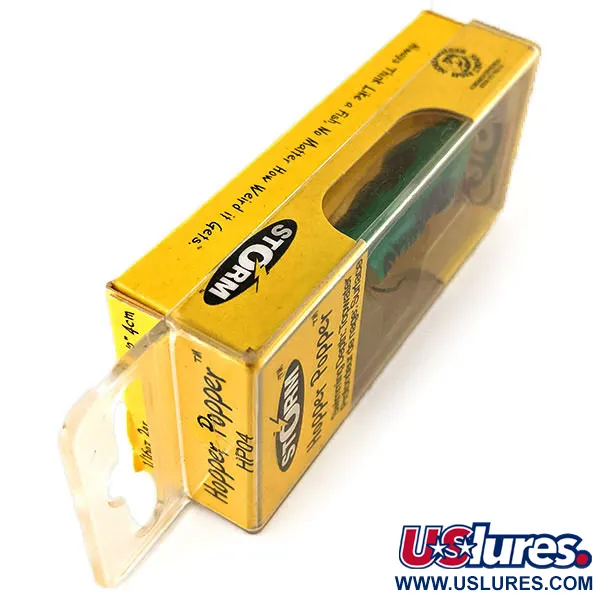 Storm Hopper Popper Oberflächenköder, Fire Tiger, 2g, #HP04 520