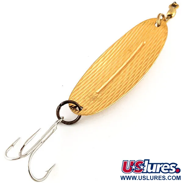 Williams Wabler W60 Blinker, Gehämmertes Gold, 21g, Längsrippe, #12379