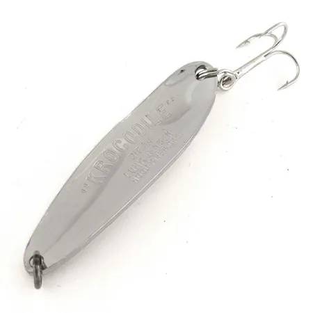 Luhr Jensen Krocodile Die #4 Blinker, Nickel/Hologramm, 19g, #12397