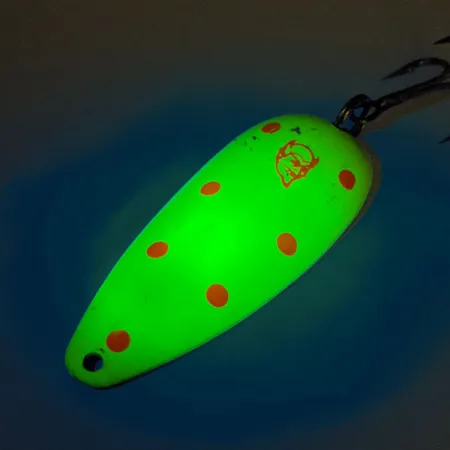 Dardevle Dardevlet UV Blinker, Chartreuse/Pink/Nickel, 21g, #12410