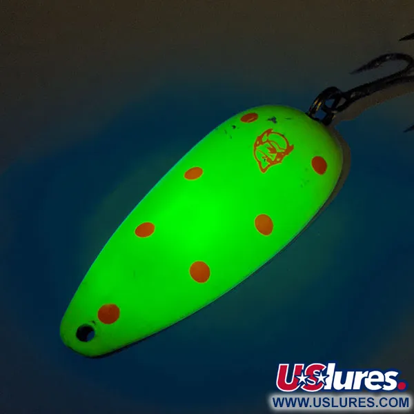 Dardevle Dardevlet UV Blinker, Chartreuse/Pink/Nickel, 21g, #12410