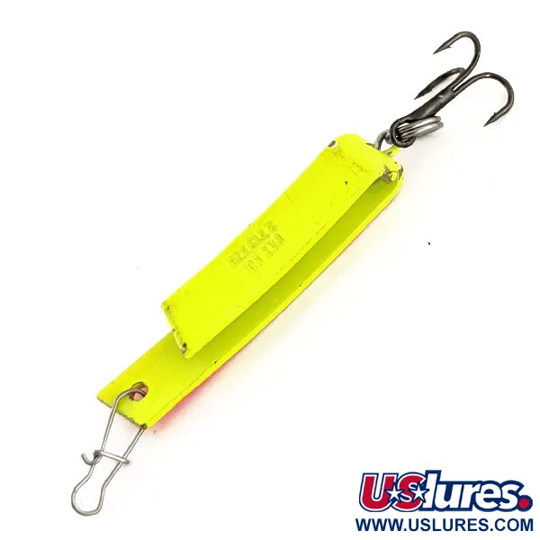 South Bend Super-Duper 503 UV Blinker, Chartreuse-Orange, UV, #12421