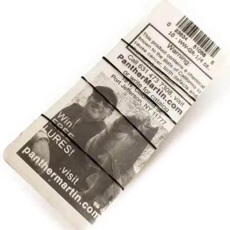 Panther Martin Weedless Weed Wing Löffel, Five of Diamonds, 14g, #12425