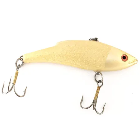 Saurus Vibra-Zarus Vibrationsköder, Gelb-Glitter, 14g, JDM, #12433