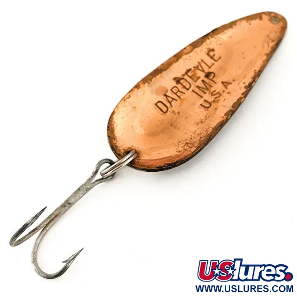 Eppinger Dardevle Imp Blinker, Black / White / Copper, 11g, #12451