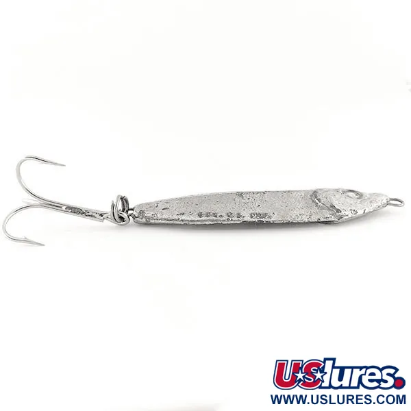 Luhr Jensen Crippled Herring Pilker, Silber, 50g, Metallkörper, #12454