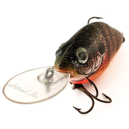 Lazy Ike Natural Ike Wobbler, Barsch, 10g, Tauchschaufel, #12465