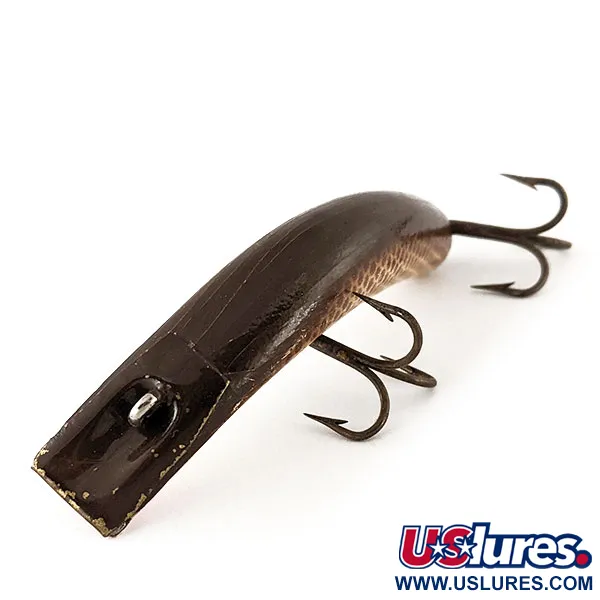 Kautzky Lazy Ike Wobbler, Braun & Gold, 8,5g, Holz, #12480