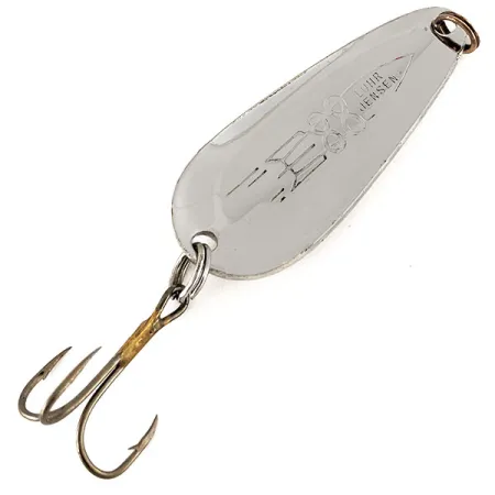 Luhr Jensen Rocket Blinker, Nickel, 14g, Vintage-Prägung, #12496