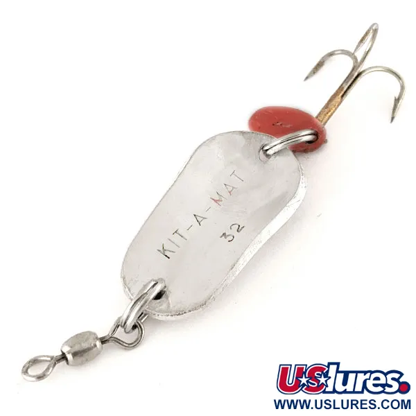 Gibbs Delta Kit-A-Mat #32 Blinker, Silber, 9g, Schuppenmuster, #12499