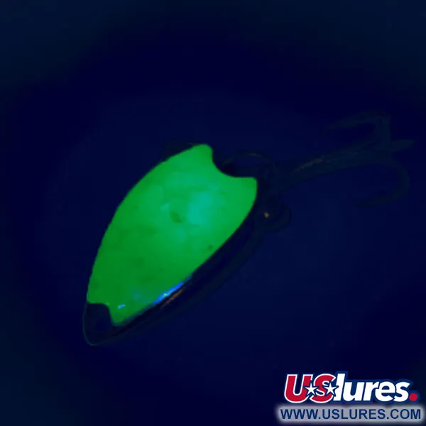 Fish Itt First Double Dancer Blade Bait, Grün/Nickel, 7g, UV, #12500