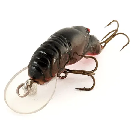 Rebel Shallow Floater Wobbler, Schwarz, 6g, Tauchtiefe 1.2m, #12505