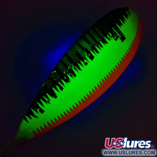 Johnson Weedless Silver Minnow UV Blinker, Fire Tiger, 28g, UV, #12517