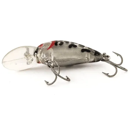 Bomber model B 4A Crankbait, Silber-Gepunktet, 7g, Tiefe 2.1m, #12519