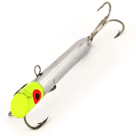 Sea Striker Got-Cha Plug UV Köder, Nickel/Chartreuse, 19g, UV, #12561