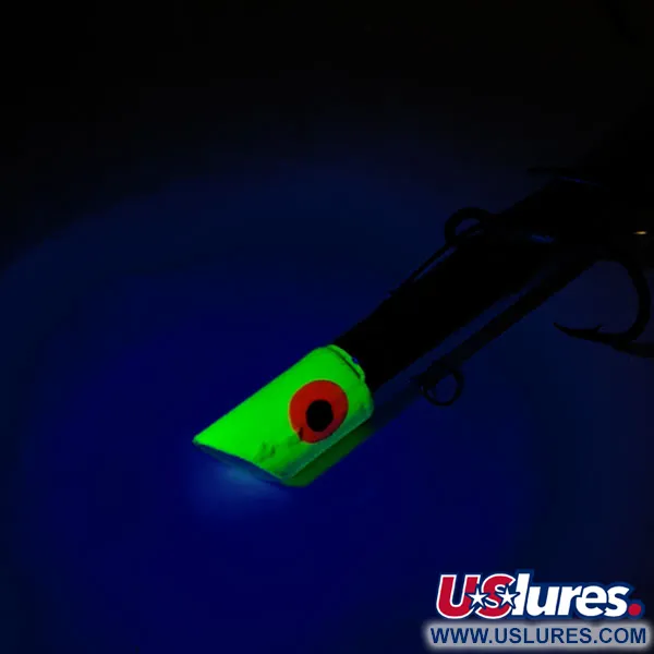 Sea Striker Got-Cha Plug UV Köder, Nickel/Chartreuse, 19g, UV, #12561