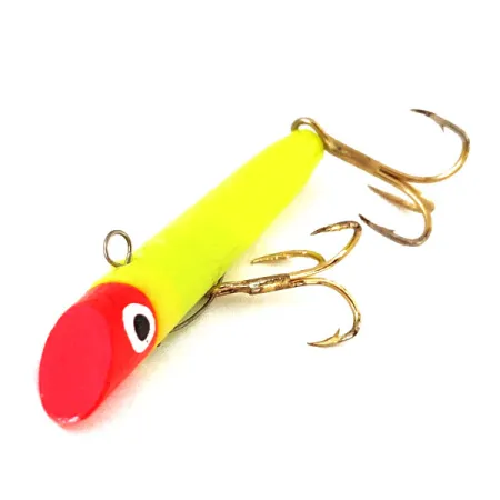 Sea Striker Got-Cha G100 UV Jig, Chartreuse/Rot, 28g, UV-aktiv, #12563