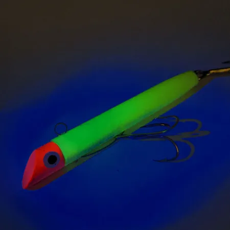 Sea Striker Got-Cha G100 UV Jig, Chartreuse/Rot, 28g, UV-aktiv, #12563