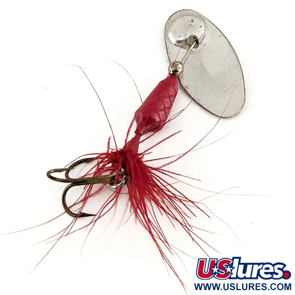 Yakima Bait Vibric Rooster Tail Spinner, Rot, 1.7g, Offset-Body, #12567